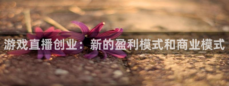 蓝冠娱乐下载：游戏直播创业：新的盈利模式和商业模式